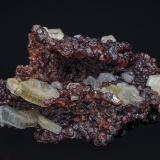 Fluorapatite, Spessartine<br />Skardu District, Gilgit-Baltistan (Northern Areas), Pakistan<br />7.4 x 4.9 cm<br /> (Author: am mizunaka)