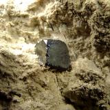 Bixbyita y topacio<br />Cordillera Thomas, Condado Juab, Utah, USA<br />6,5 x 6 x 5 cm.<br /> (Autor: Felipe Abolafia)