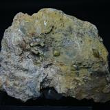 WulfenitaMina El Centenillo, Cortijo del Humo, Cerro de las Minas, Albuñuelas, Comarca Valle de Lecrín, Granada, Andalucía, España55mm - 69mm - 17mm (Autor: Pedro Naranjo)