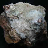 CalcitaMina de San Salvador, Aldea Moret, Cáceres ciudad, Comarca de Cáceres, Cáceres, Extremadura, España93mm - 71mm - 55mm (Autor: Pedro Naranjo)