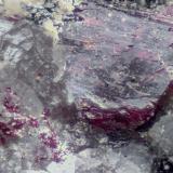 CinabrioAlmaden Mine, Almadén, Comarca Valle de Alcudia, Ciudad Real, Castilla-La Mancha, SpainCampo 3.2 mm (Autor: Adolfo Ruiz)