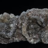 Quartz, Calcite<br />Charcas, Municipio Charcas, San Luis Potosí, Mexico<br />8.9 x 4.5  cm<br /> (Author: am mizunaka)