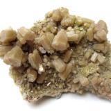 Pyromorphite<br />Resuperferolítica claim, Cerro de la Canaleja, Santa Eufemia, Comarca Los Pedroches, Córdoba, Andalusia, Spain<br />Specimen size 4 cm, largest crystal 6 mm<br /> (Author: Tobi)