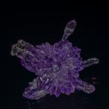 Quartz (var Amethyst)<br />Karur District, Tamil Nadu, India<br />3.4 x 3.0 cm<br /> (Author: am mizunaka)