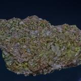 Grossular, Diopside, Prehnite<br />Jeffrey Mine, Asbestos, Les Sources RCM, Estrie, Québec, Canada<br />7.3 x 4.4 cm<br /> (Author: am mizunaka)