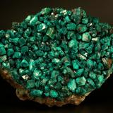 Dioptase<br />Republic of the Congo<br />145x95x75mm<br /> (Author: Fiebre Verde)