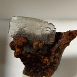 Barita<br />Mines Can Palomeres, Malgrat de Mar, Comarca Maresme, Barcelona, Catalunya, España<br />Cristal de 1,4cm<br /> (Autor: heat00)