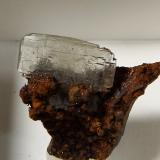 Barita<br />Mines Can Palomeres, Malgrat de Mar, Comarca Maresme, Barcelona, Cataluña / Catalunya, España<br />Cristal de 1,4cm<br /> (Autor: heat00)
