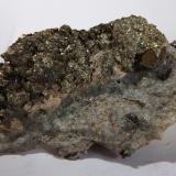 Pirita<br />Mines Can Palomeres, Malgrat de Mar, Comarca Maresme, Barcelona, Catalunya, España<br />6,5x 4,1 x 4,2 cm<br /> (Autor: heat00)