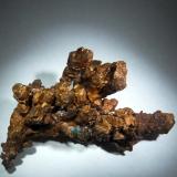 Cobre.<br />Mina Poteryaevskoe, Distrito Rubtsovsky, Altai Krai, Rusia<br />100x60 mm.<br /> (Autor: Jesus Franquesa Baucells)