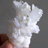 Aragonito<br />Canteras de Mármol, Macael, Comarca Valle del Almanzora, Almería, Andalucía, España<br />5 x 3 cm<br /> (Autor: Cristalino)