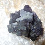 Fluorite<br />La Viesca Mine, La Collada mining area, Huergo, Siero, Comarca Oviedo, Principality of Asturias (Asturias), Spain<br />6.5/6 x 5.5 cm<br /> (Author: Casimir Sarisky)