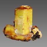 Sturmanite<br />N'Chwaning II Mine, N'Chwaning mining area, Kuruman, Kalahari manganese field (KMF), Northern Cape Province, South Africa<br />1.9 x 2.1 cm<br /> (Author: crosstimber)