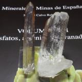 Cuarzo (variedad cristal de roca)<br />Brasil<br />20x60 mm<br /> (Autor: Ignacio)