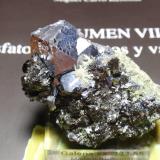 Galena<br />Zona minera Madan, Montes Rhodope, Smolyan Oblast, Bulgaria<br />50x35 mm<br /> (Autor: Ignacio)