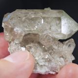 Quartz<br />Aiguille de Talèfre, Mont Blanc Massif, Chamonix, Haute-Savoie, Auvergne-Rhône-Alpes, France<br />fov 5 cm<br /> (Author: ploum)