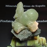 PrehnitaCantera Oficarsa, Cerro de las Culebras, Carchelejo, Cárcheles, Comarca Sierra Mágina, Jaén, Andalucía, España55x70 mm (Autor: Ignacio)