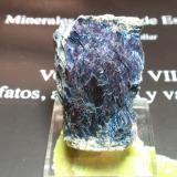 Covellita (Covellina)<br />Mina Leonard, Butte, Distrito Butte, Condado Silver Bow, Montana, USA<br />25x40 mm<br /> (Autor: Ignacio)