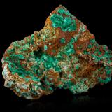 Mixite<br />Hilarion Mine, Hilarion area, Kamariza Mines, Agios Konstantinos, Lavrion Mining District, Attikí (Attica) Prefecture, Greece<br />22,0 x 16,0 x 6,0 cm<br /> (Author: MIM Museum)