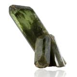 Diopside<br />Baxiyayike Diopside occurrence, Baxiyayike, Baicheng, Akesu Prefecture, Xinjiang Uyghur Autonomous Region, China<br />3,5 x 3,0 x 9,0 cm<br /> (Author: MIM Museum)