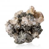 Valentinite<br />San José Mine, Oruro City, Cercado Province, Oruro Department, Bolivia<br />9,5 x 6,0 x 9,5 cm<br /> (Author: MIM Museum)