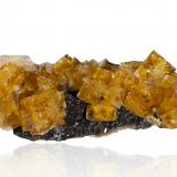 Fluorite and Sphalerite<br />Großschirma, Freiberg District, Erzgebirgskreis, Saxony/Sachsen, Germany<br />20,5 	x	11,0	x	7,5	cm<br /> (Author: MIM Museum)