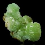 Adamite (variety cuprian adamite)<br />Ojuela Mine, Mapimí, Municipio Mapimí, Durango, Mexico<br />7,0	x	6,0	x	7,5	cm<br /> (Author: MIM Museum)