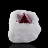 Spinel<br />Pein-Pyit, Mogok Township, Pyin-Oo-Lwin District, Mandalay Region (Mandalay Division), Myanmar (Burma)<br />11.0 x 10.5 x 4.0 cm<br /> (Author: MIM Museum)