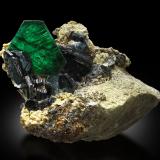 Clintonite<br />Crestmore Quarries, Crestmore, Riverside County, California, USA<br />10.0 x 10.5 x 4.0 cm<br /> (Author: MIM Museum)
