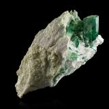 Vesuvianite<br />Jeffrey Mine, Asbestos, Les Sources RCM, Estrie, Québec, Canada<br />6,0	x	11,0	x	5,5	cm<br /> (Author: MIM Museum)