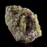 Vesuvianite<br />Jeffrey Mine, Asbestos, Les Sources RCM, Estrie, Québec, Canada<br />14,0	 x	9,5	x	8,5	cm<br /> (Author: MIM Museum)