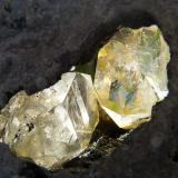 Cuarzo (variedad herkimer)<br />Condado Herkimer, New York, USA<br />Apertura de la cavidad: 3 cm<br /> (Autor: nerofis2)