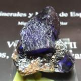 Fluorita<br />Mina Elmwood, Carthage, Distrito Central Tennessee Ba-F-Pb-Zn, Condado Smith, Tennessee, USA<br />40x40 mm<br /> (Autor: Ignacio)