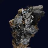 Arsenopirita, Siderita y Casiterita<br />Minas da Panasqueira, Aldeia de São Francisco de Assis, Covilhã, Castelo Branco, Cova da Beira, Centro, Portugal<br />7 x 5 x 5 cm.<br /> (Autor: Ricardo Fimia)