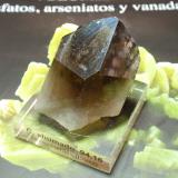 Cuarzo (variedad ahumado)<br />Minas Gerais, Brasil<br />30x40 mm<br /> (Autor: Ignacio)