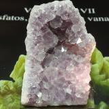 Cuarzo (variedad amatista)<br />Maharashtra, India<br />40x40 mm<br /> (Autor: Ignacio)