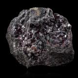 Galkhaite<br />Getchell Mine, Adam Peak, Potosi District, Osgood Mountains, Humboldt County, Nevada, USA<br />7,5	x	6,5	x	4,0	cm<br /> (Author: MIM Museum)