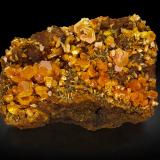 Mimetite<br />Pingtouling Mine, Liannan, Qingyuan Prefecture, Guangdong Province, China<br />16,0	x	11,0	x	7,5	cm<br /> (Author: MIM Museum)