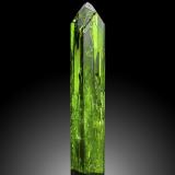 Diopside<br />Karo Pit, D-Block Mine, Merelani Hills, Lelatema Mountains, Simanjiro District, Manyara Region, Tanzania<br />5,0	x	5,0	x	11,0	cm<br /> (Author: MIM Museum)
