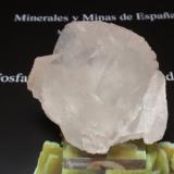 Calcita<br />Cantera Cruz dos Meninos, Santa Maria, Estremoz, Distrito Évora, Província Alentejo Central, Región Alentejo, Portugal<br />60x60 mm<br /> (Autor: Ignacio)