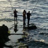 _Fishermen on the corniche at sunset. (Author: Fiebre Verde)