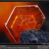 Vanadinite<br />Taouz, Er Rachidia Province, Drâa-Tafilalet Region, Morocco<br />fov 2.2 mm<br /> (Author: ploum)