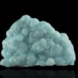 Hemimorphite<br />La Bocona Mine (Bocoyna Mine), Cerro las Minitas, Municipio Guadalupe Victoria, Durango, Mexico<br />10,5	x	4,0	x	7,0	cm<br /> (Author: MIM Museum)