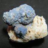 Shattuckite<br />Kaokoveld Plateau, Kunene Region, Namibia<br />30x25x30mm<br /> (Author: Heimo Hellwig)