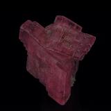 Rhodochrosite, QuartzMina Huayllapon (Mina Huallapon), Pasto Bueno, Distrito Pampas, Provincia Pallasca, Departamento Ancash, Perú3.5 x 3.7 cm (Author: am mizunaka)