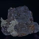 Fluorite, Quartz, Calcite<br />Naica, Municipio Saucillo, Chihuahua, Mexico<br />6.9  x 5.3 cm<br /> (Author: am mizunaka)