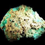 Auricalcita.<br />Globe, Distrito Globe-Miami, Condado Gila, Arizona, USA<br />60x60 mm.<br /> (Autor: Jesus Franquesa Baucells)