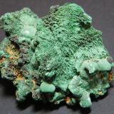 Malachite<br />Tsumeb Mine, Tsumeb, Otjikoto Region, Namibia<br />75x60x45mm<br /> (Author: Heimo Hellwig)