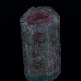 Elbaite<br />Alto Ligonha pegmatite, Zambezia Province, Mozambique<br />4.6 x 2.4 cm<br /> (Author: am mizunaka)