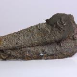 Cuarzo, HematitesMina Virgen de Gracia, Oliva de la Frontera, Comarca Sierra Suroeste, Badajoz, Extremadura, España60 x 25 x 20 mm. (Autor: Iván Blanco (PDM))